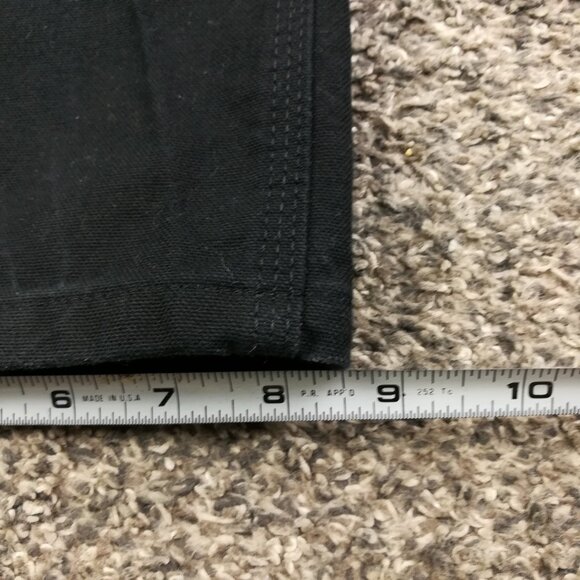 2025 Carhartt Pants 103279 BLK 32x31 Rugged Flex Canvas Workwear Black Carpenter - Picture 11 of 12